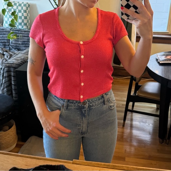 Rag & Bone Scoopneck Sweater Shirt - Picture 2 of 3